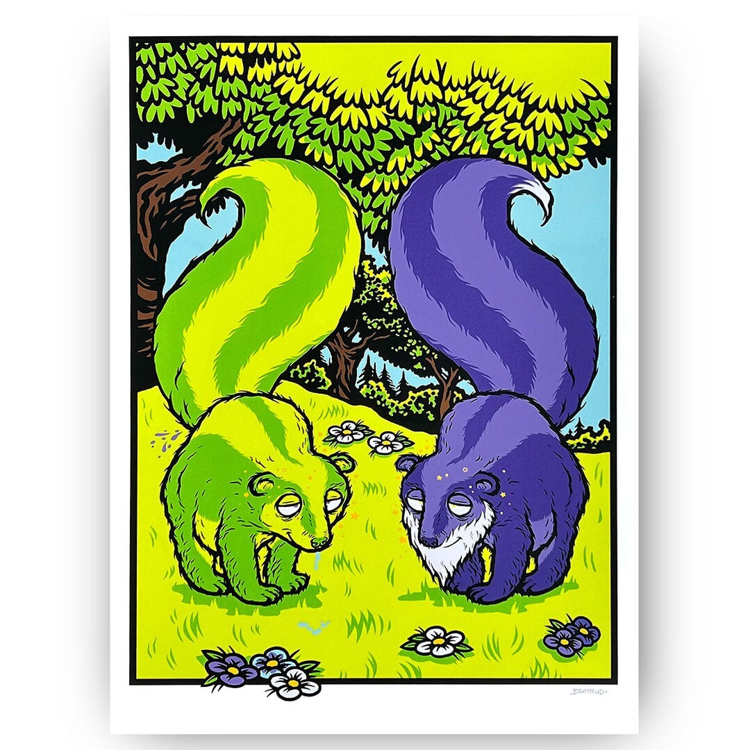 Strangelove 420 SKUNK Print Limited Edition Signed & Numbered Todd