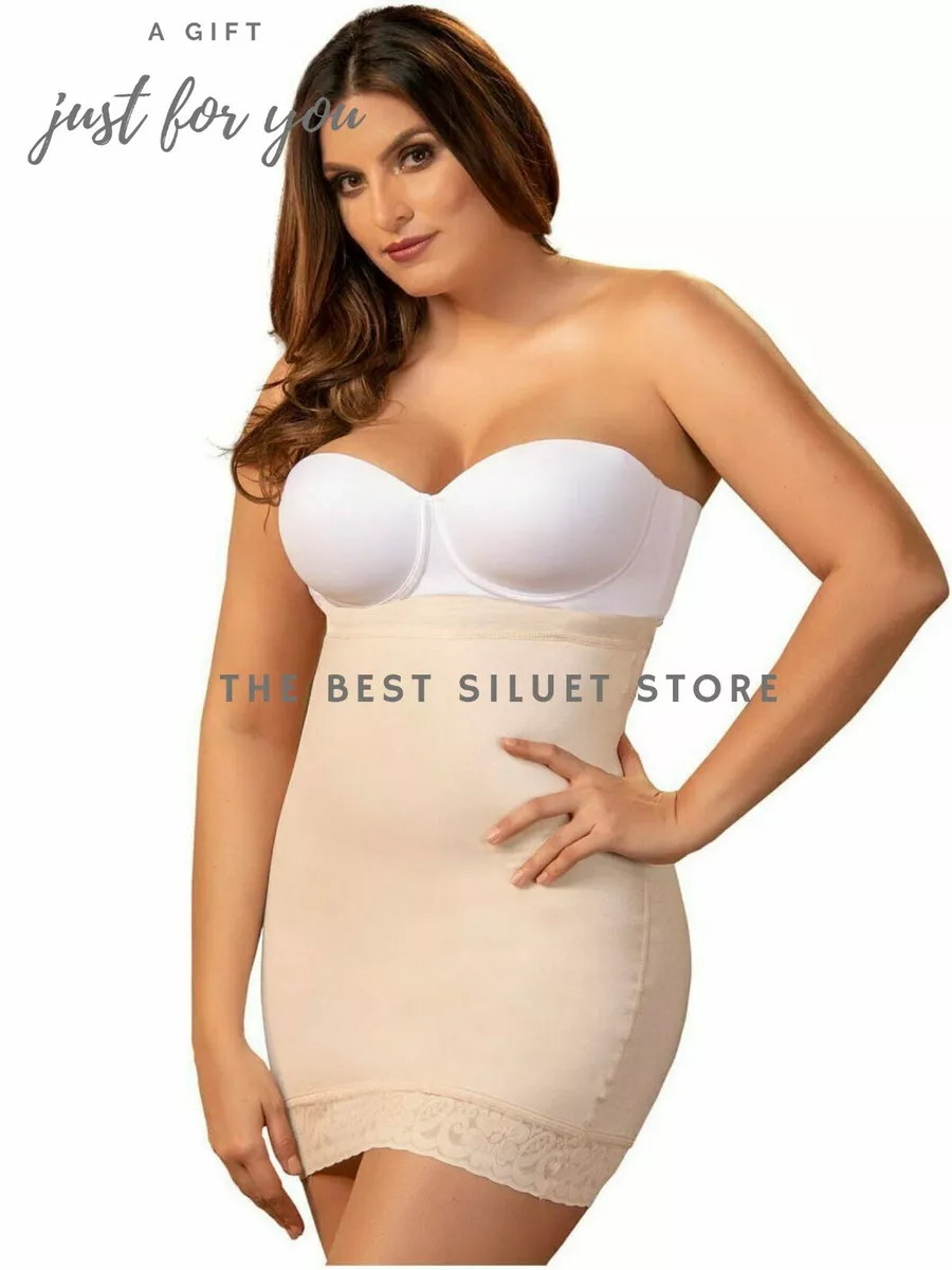 FAJA COLOMBIANA MARIAE FU112 STRAPLESS SLIMMER SHAPEWEAR SLIP