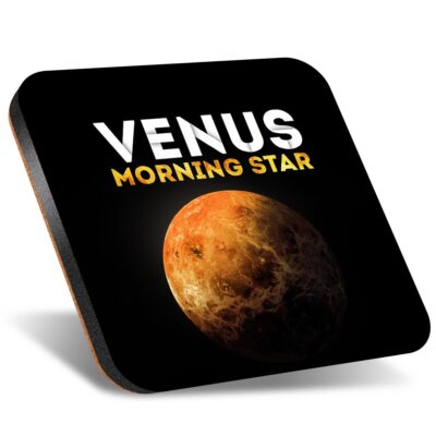 1x Square Coaster 12cm Venus Morning Star Planet Space #63335 | eBay UK