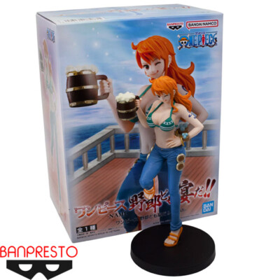Banpresto One Piece It's A Banquet Nami Figure Brand New and In Stock