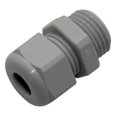 RNMG25X1.5L Kabelverschraubung mit verlängertem Gewinde M25 IP65 grau RAYCHEM