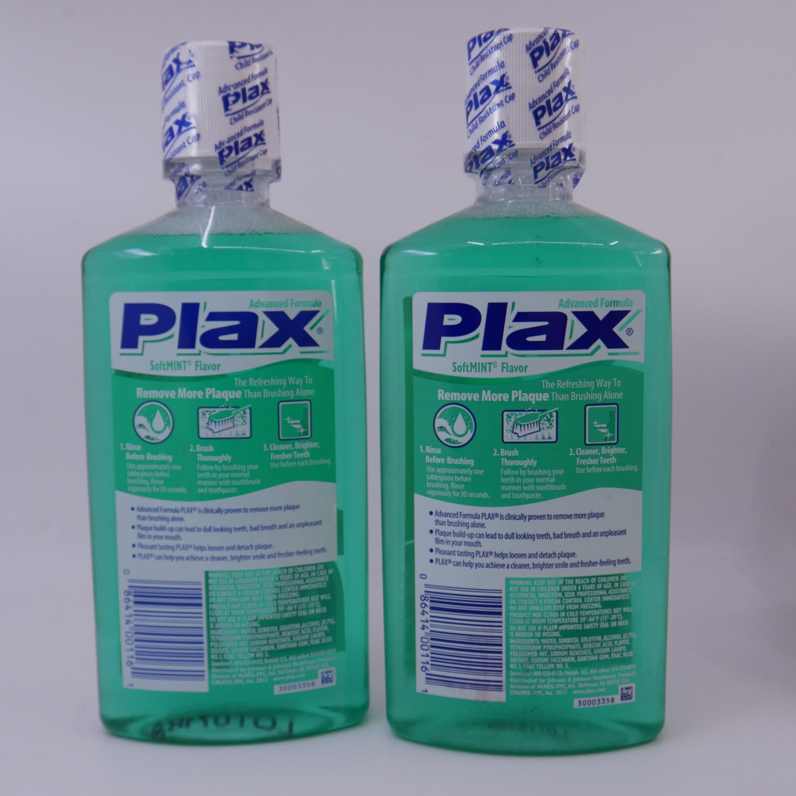Pla Rinse PLAX Advanced Formula Plaque Loosening Rinse Soft MINT 16 Oz for sale ...