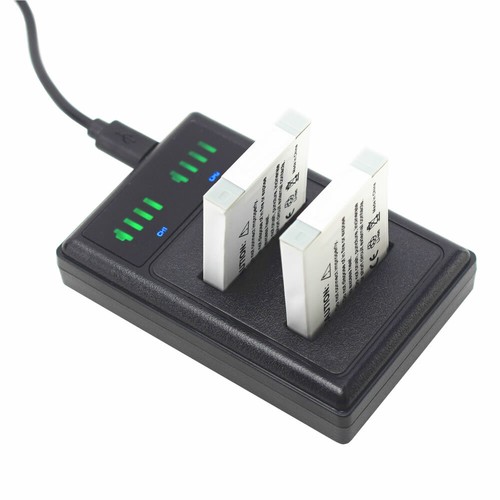 Battery NB-6L /USB DUAL Charger For Canon NB-6LH PowerShot D10 D20 D30 S95 SD980 - Picture 15 of 33