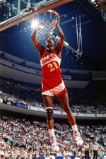 Dominique Wilkins Atlanta Basketball Player Wall Art Home - POSTER 20"x30"