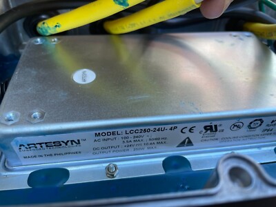 Advanced Artesyn LCC250-24U-4P Enclosed AC DC Power Supply Converter 24v 250w