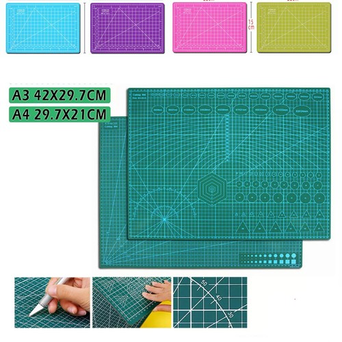 A3/A4/A5 Large Thick Self Healing Cutting Mat Double-Side Art Craft DIY Au Stock - Picture 2 of 53