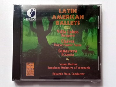 LATIN AMERICAN BALLETS / VILLA-LOBOS / CHAVEZ / GINASTERA (1995) CD SEALED