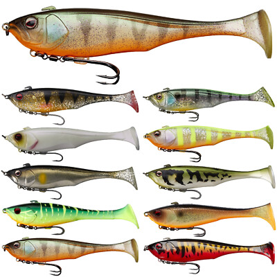 Illex Dunkle 5'' 150mm/29,5g 7'' 195mm/62g Soft Swimbait Shad Gummifisch