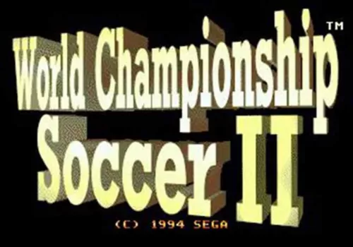 World Championship Soccer 2 - Sega Genesis Game