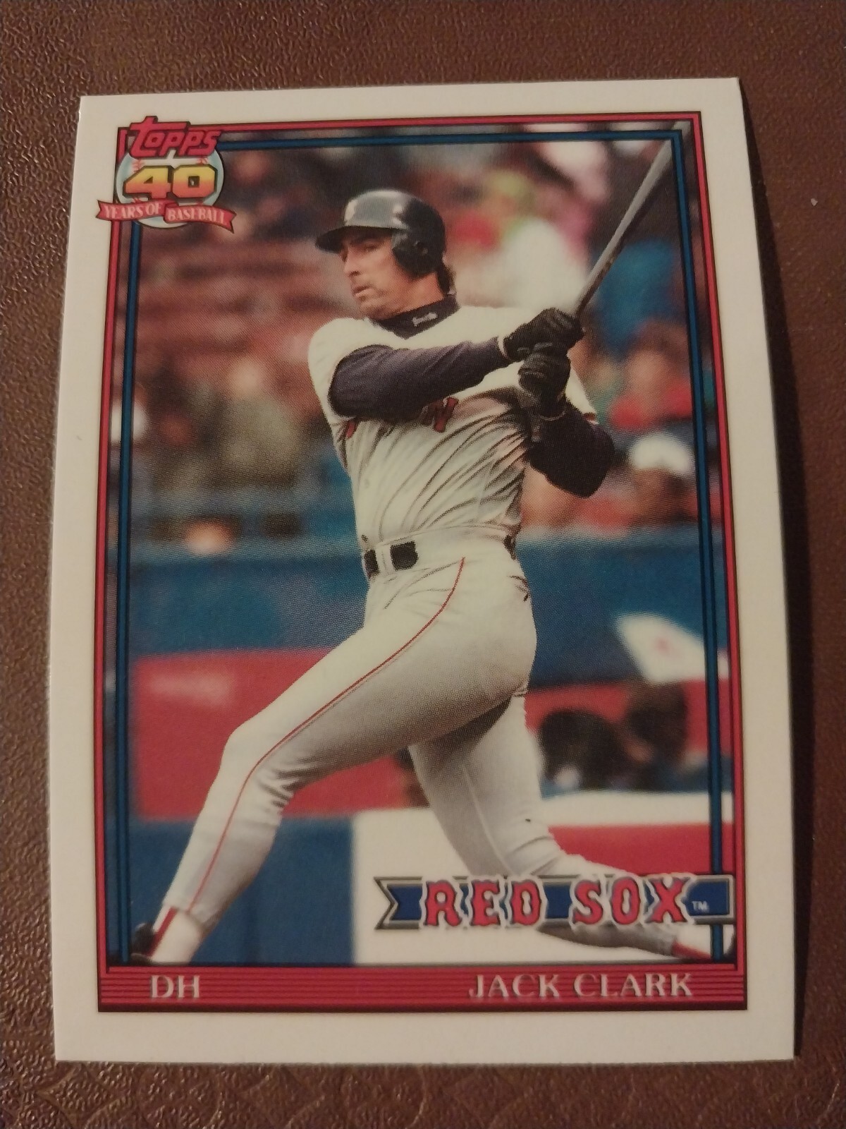 1991 JACK CLARK TOPPS TRADED TIFFANY CARD #22T BOSTON RED SOX CARDINALS GIANTS
