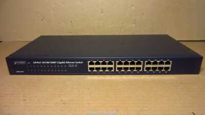 PLANET GSW-2401 24-Port Gigabit Ethernet 10/100/1000BASE-T Switch EXCL RACK EARS