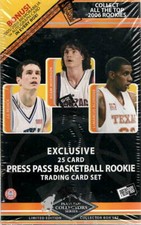 2005/06 Press Pass Basketball Rookie Trading Card Set w/Mem. or Auto. Card!