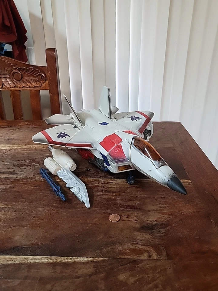 Transformers Starscream 18 pulgadas completo en excelente funcionamiento transformable  Foto 2 de 4