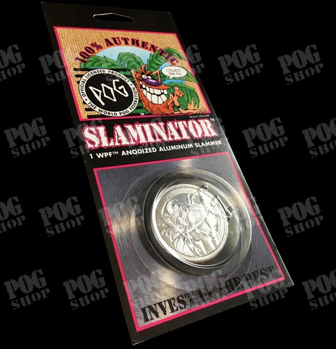 POGS 1994 Blister Trasparente Sigillato USA SLAMINATOR KINI - Ultra Raro - NEGOZIO POG - Foto 2 di 10