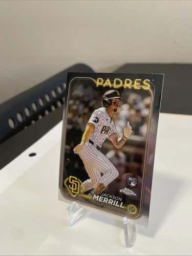2024 Topps Chrome #207 Jackson Merrill RC  San Diego Padres
