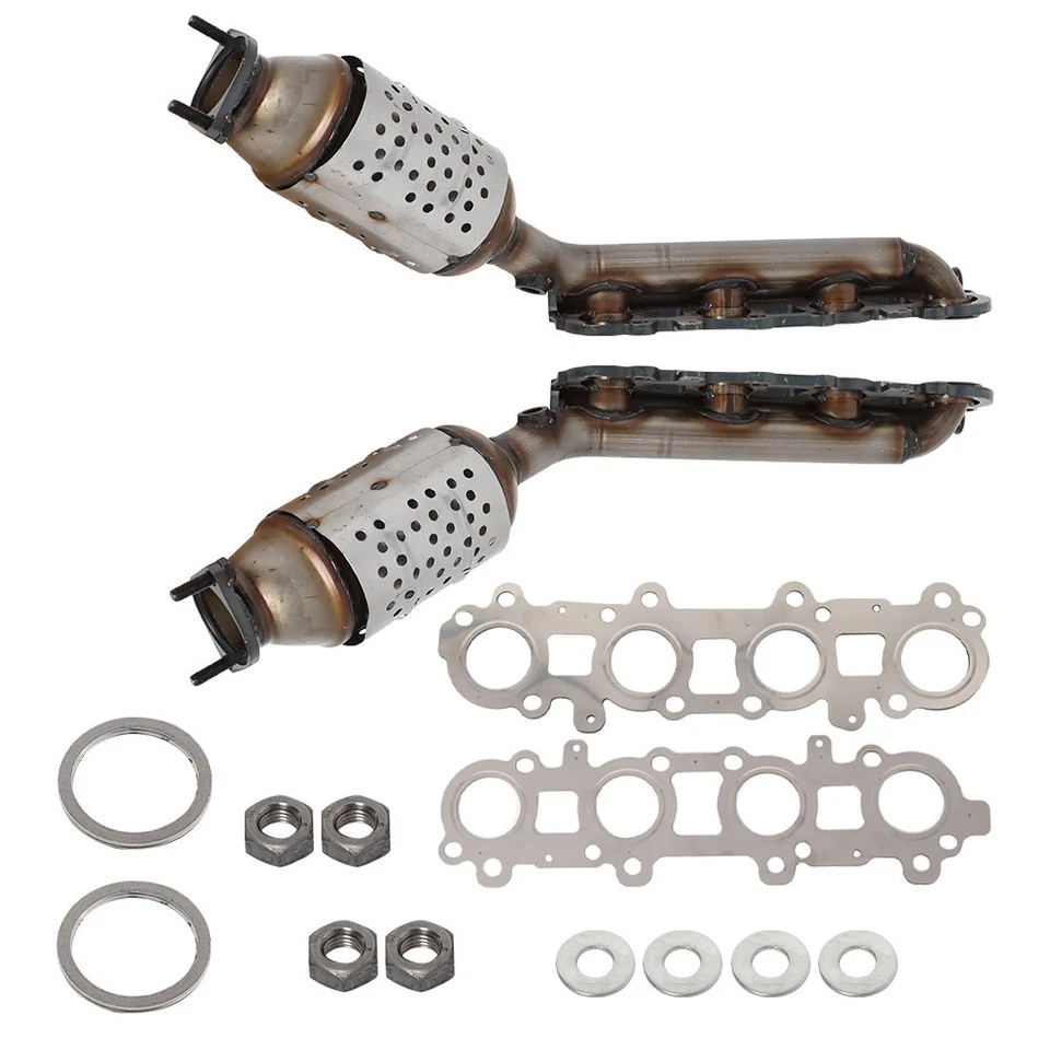 Convertidor catalítico colector de escape izquierdo+derecho para Lexus GX470 4,7 L 2005-2009 Foto 3 de 4