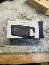 4Patriots Liberty Band Tactical Solar Radio: NOAA Weather Warnings USB Charger..