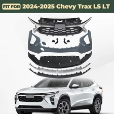 Front Bumper Cover Grille Assembly Kit Complete For 2024-2025 Chevy Trax LS LT