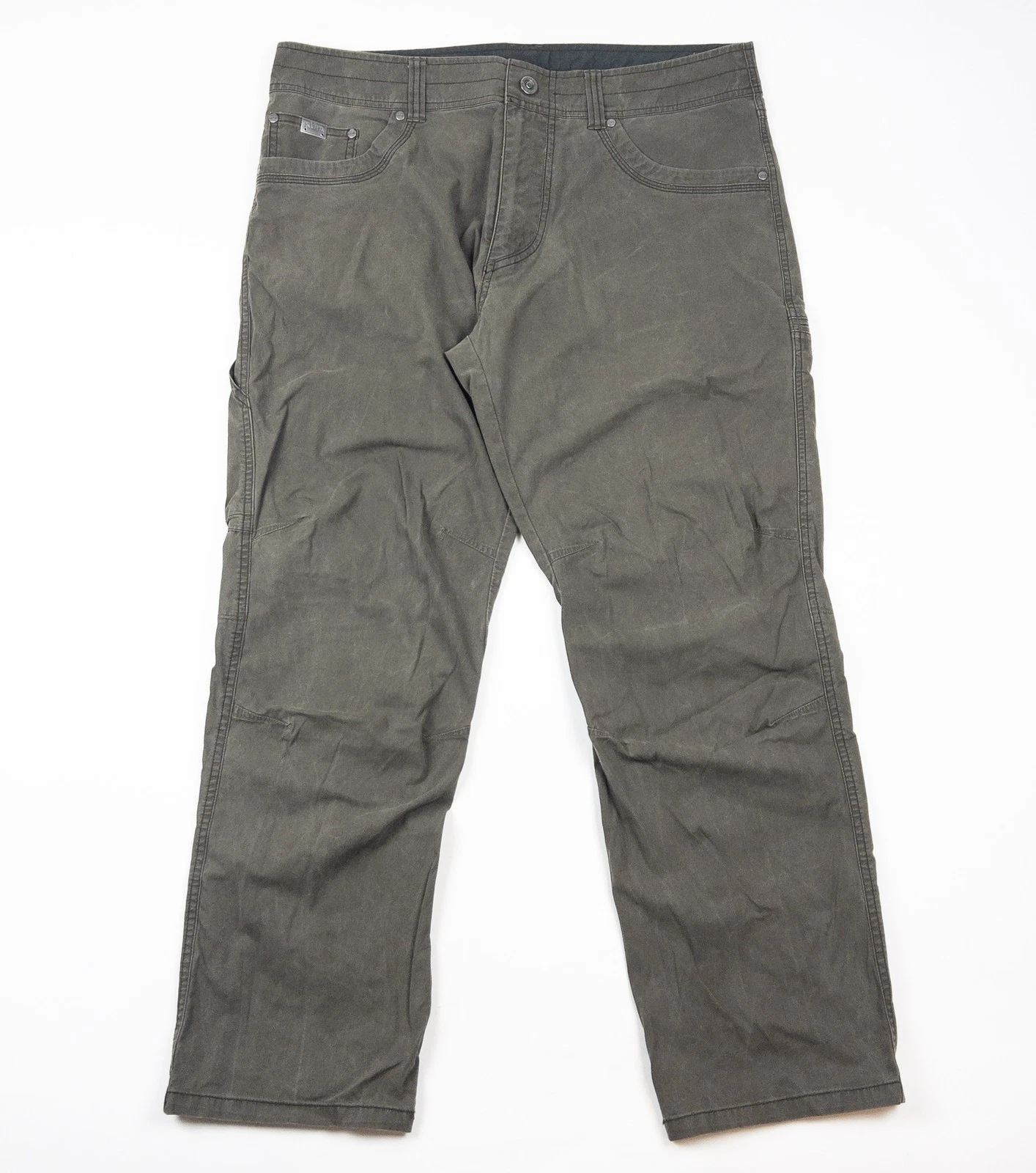 Kuhl Revolvr Pants Mens 36x30 Vintage Patina Dye Brown Outdoor Hiking Stretch