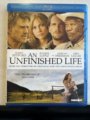An Unfinished Life Blu-ray - Rare OOP Robert Redford Jennifer Lopez