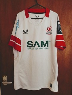 MATCH WORN XL ULSTER TRIKOT SHIRT. IRLAND RUGBY. STUART McCLOSKEY. URC.