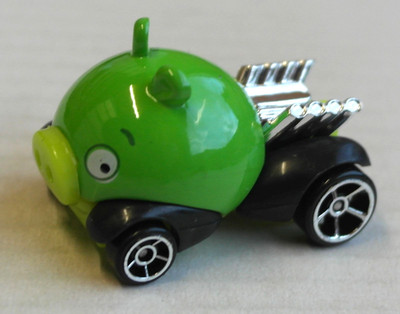 Hot Wheels Angry Birds Minion grün 2014 HW Rovio Entertainment Ltd. Toy green
