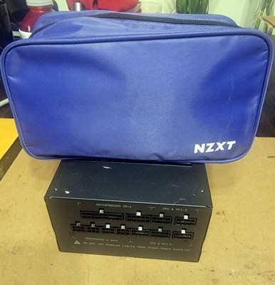 NZXT C1000 Gold ATX Power Supply 1000W Matte Black #1 free shipping - USED