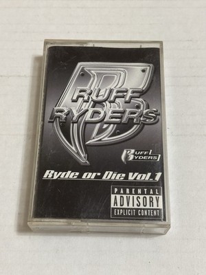 RUFF RYDERS--RYDE OR DIE VOL.1-- CASSETTE 1999 DMX LOX JADAKISS