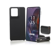 Tracfone Moto G Stylus 5G 2025 128GB  1 Year Plan 1500 Min/Txt/1.5 GB  Case