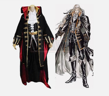 Castlevania Dhampir Alucard Cosplay Costume Christmas Party Halloween Outfit