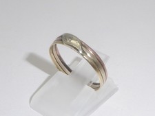 333 Gold Ring 8K Gelbgold Weißgold Rotgold Tricolor Ring RG 54 - 17,2 mm 9748