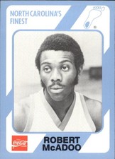 1989-90 North Carolina Collegiate Collection #76 Bob McAdoo - BSK