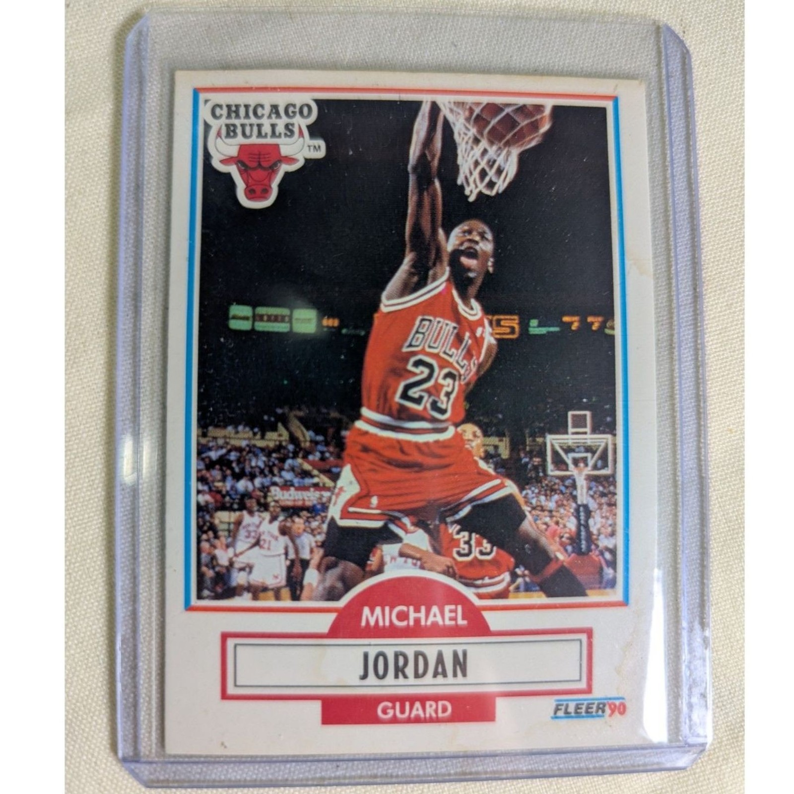 MICHAEL JEFFREY JORDAN #26 1990 Fleer