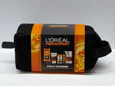 Image of L'Oreal Men Expert Gift Set, Hydra Energetic Fully Charged Washbag Skincare