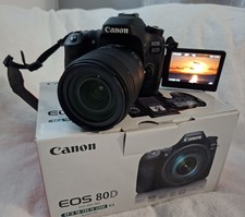 Canon Eos 80d Digital Slr Camera  24.2mp plus Ideal Kit bundle  Sh/ Only 5320