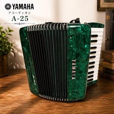 YAMAHA accordion A-25 operation confirmed all notes OK rare rare item