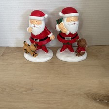 Santa Claus Christmas Statue Festival Farmhouse Car Standing Figure Doll