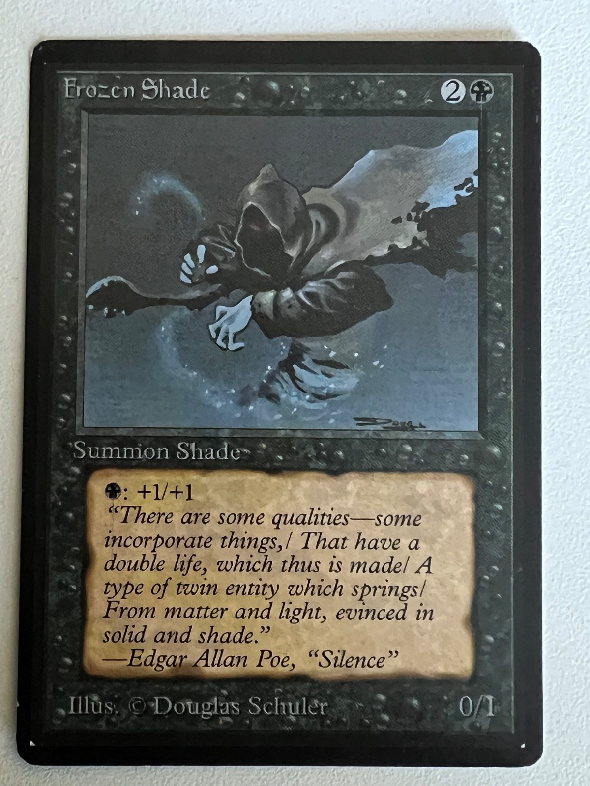 Magic the Gathering MTG Beta Frozen Shade NM-  (Beta Bob)