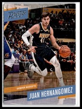 Juan Hernangomez 2017-18 Panini Prestige #90 Denver Nuggets