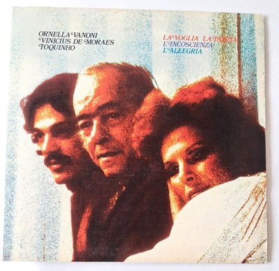 Ornella Vanoni, Vinicius De Moraes, Toquinho   1976 ITALY LP (VINYL MINT UNUSED)