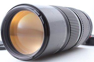 Objectif Macro Canon New FD 200mm F/4 – Occasion Japon, Bon état Optique