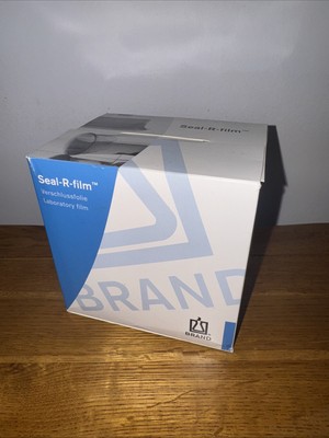 BRAND Seal R film  100 mm × 38 m Roll   Lab Sealing Film Cat 701620