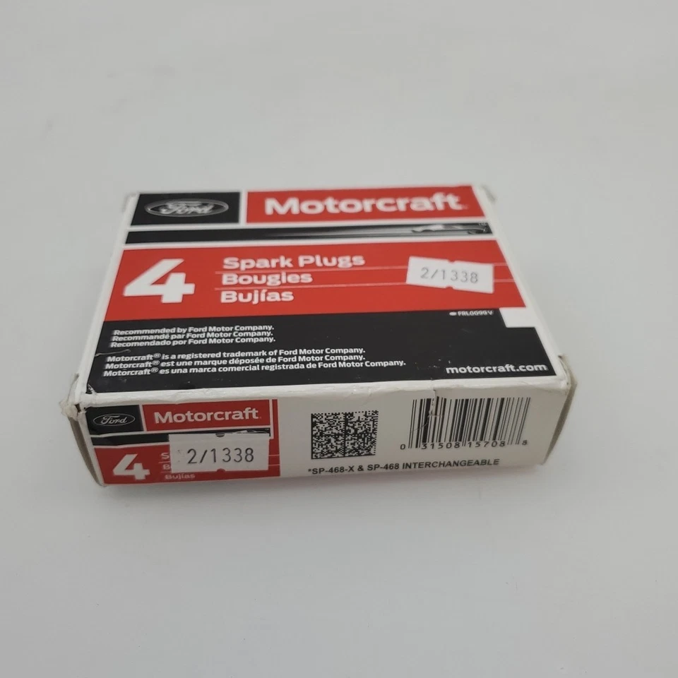 Bujías Ford Motorcraft SP-468-X (cantidad 4) AGSP-32F-SMX Foto 3 de 4
