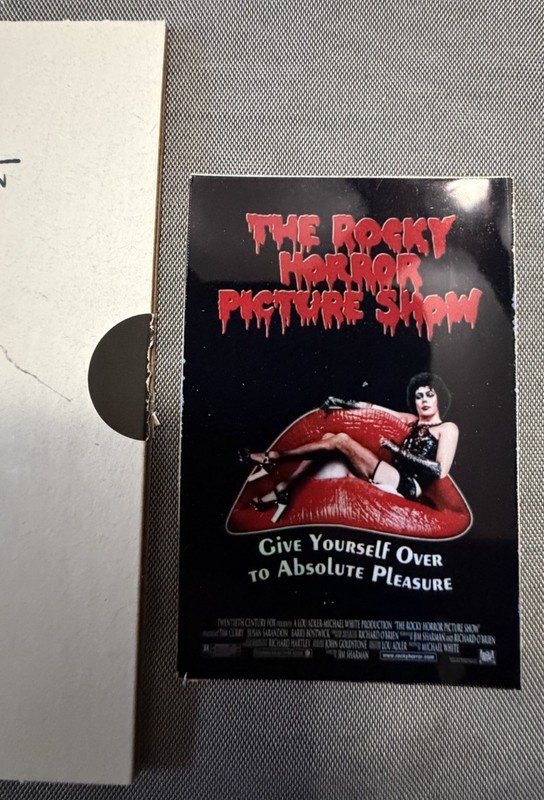 Vintage Selectra Movie Film Mini Rocky Horror Picture Show Prismatic Sticker.