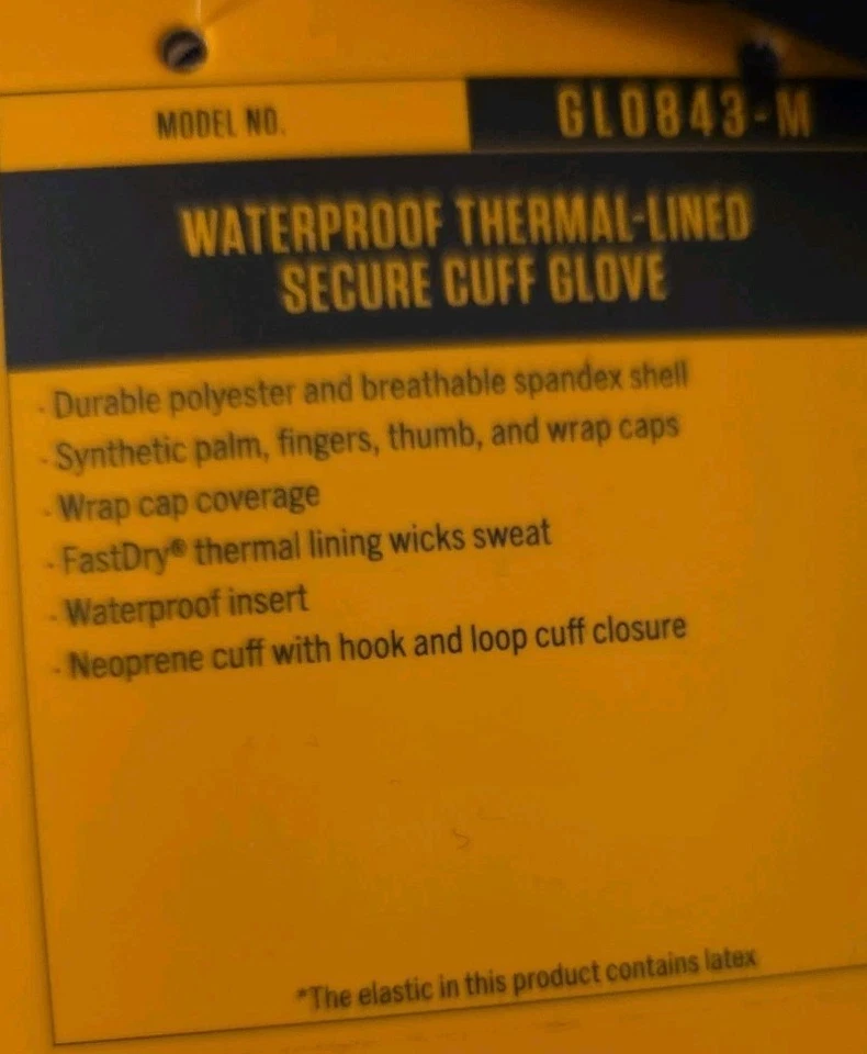 Guantes Carhartt térmicos e impermeables nuevos con etiquetas, XXL (al por menor $35) Foto 4 de 4