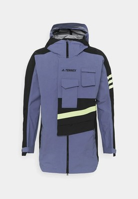Adidas Herren Terrex Xploric Rain.Rdy 3-Lagen wasserdichte Jacke violett GQ4249