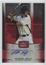 2012 Leaf Metal Draft Red 4/5 Michael Kelly #BA-MK1 Auto 0b5