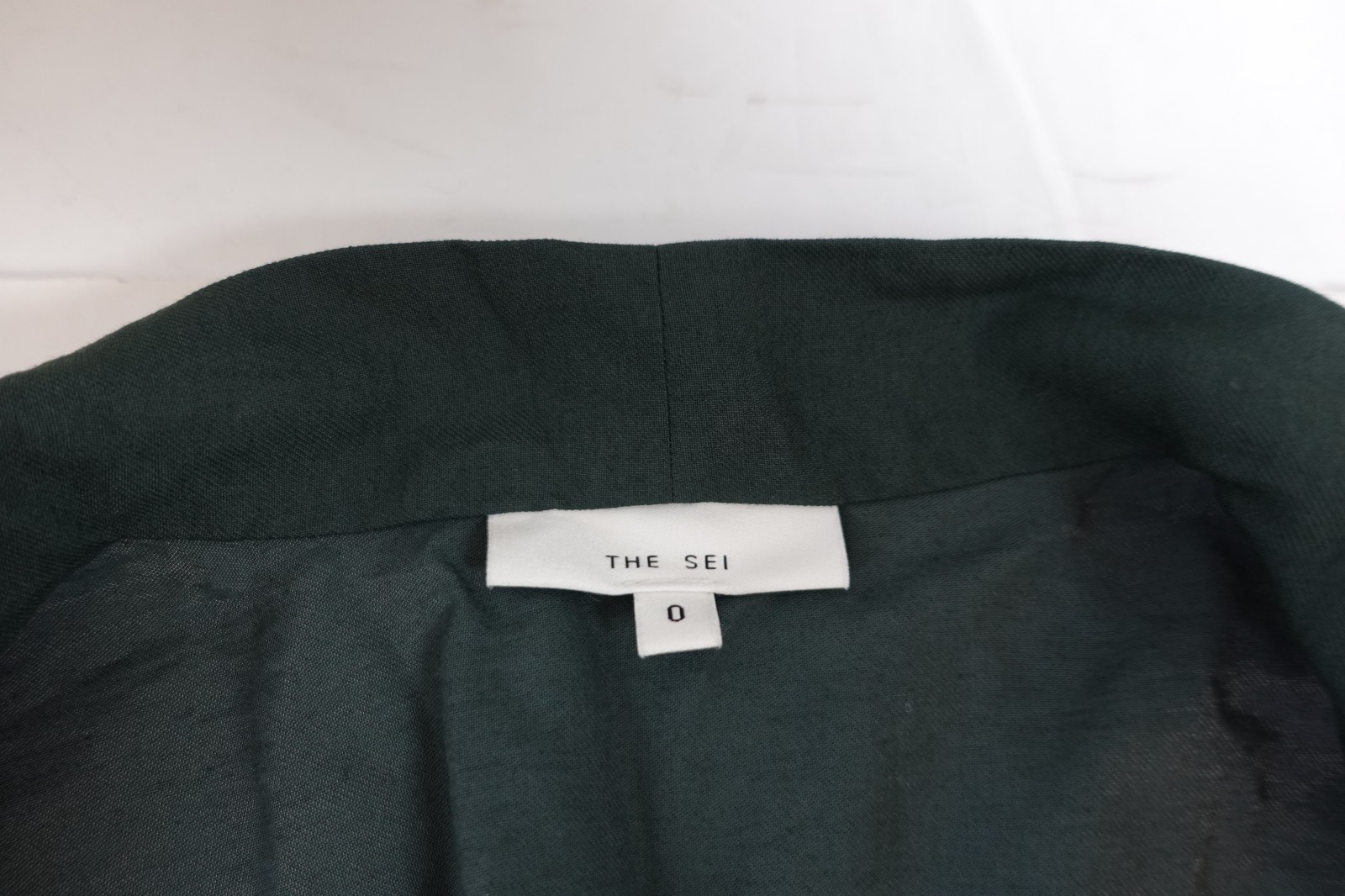 Th SEI Womens Snap Button Blazer Jacket Green Siz… - image 17