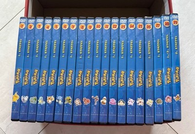 Pokémon Hachette DVD - 1. Staffel komplett (DVD 1-19)