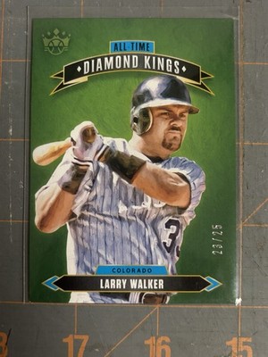 2020 Diamond Kings All-Time Diamond Kings LITHO PROOF #2 Larry Walker /25 SSP
